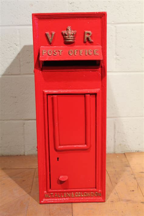 vintage metal post box|old post boxes for sale.